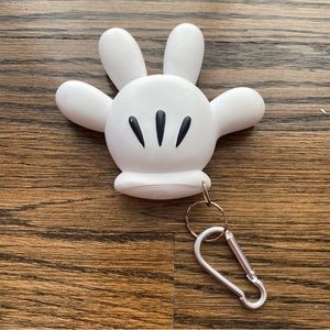 Mickey glove coin bag charm